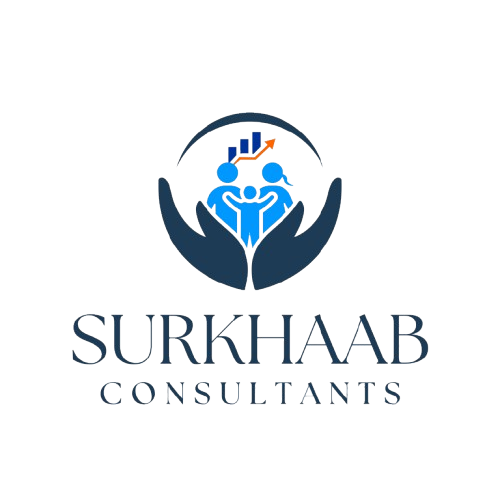 Surkhaab Logo
